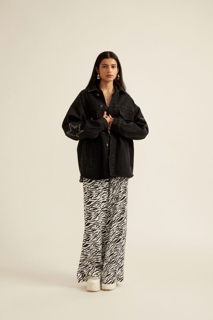 Faux Fur Denim Jacket in Charcoal Black (NEW | Premium✨| Imported) ______ •  Sizes Available : XS, S, M, L, XL, XXL. ______ •… | Instagram